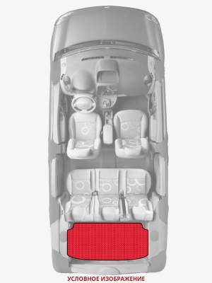 ЭВА коврики «Queen Lux» багажник для GMC Typhoon